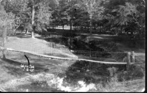 evergreen swing bridge to cemetery from commercial St. Swing bridge to Evergreen Cemetery Milton